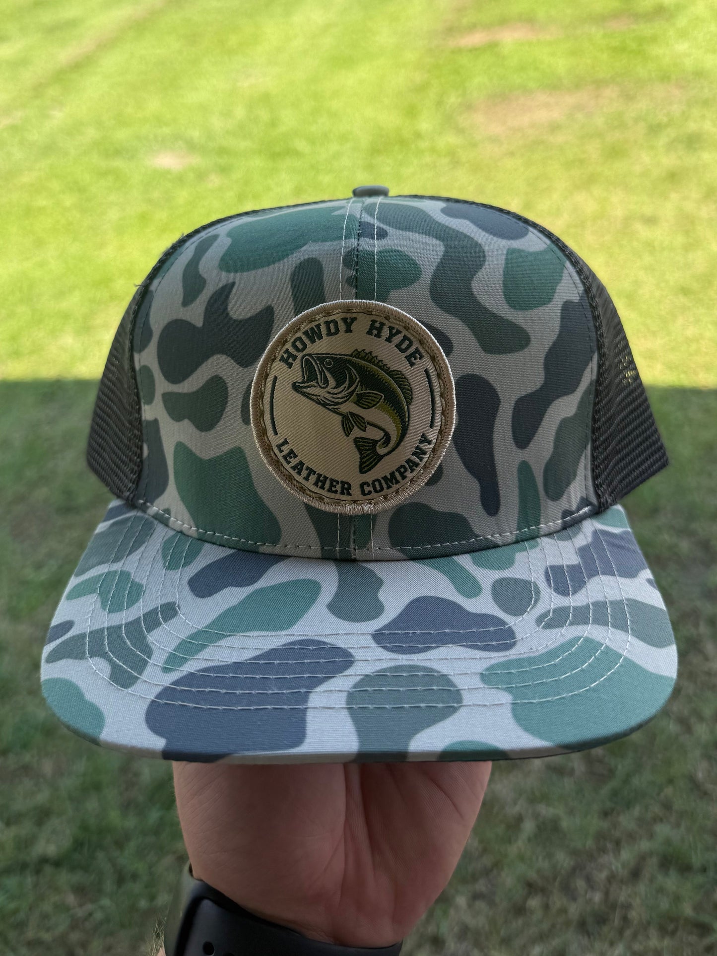 Slough Camo Fish Patch