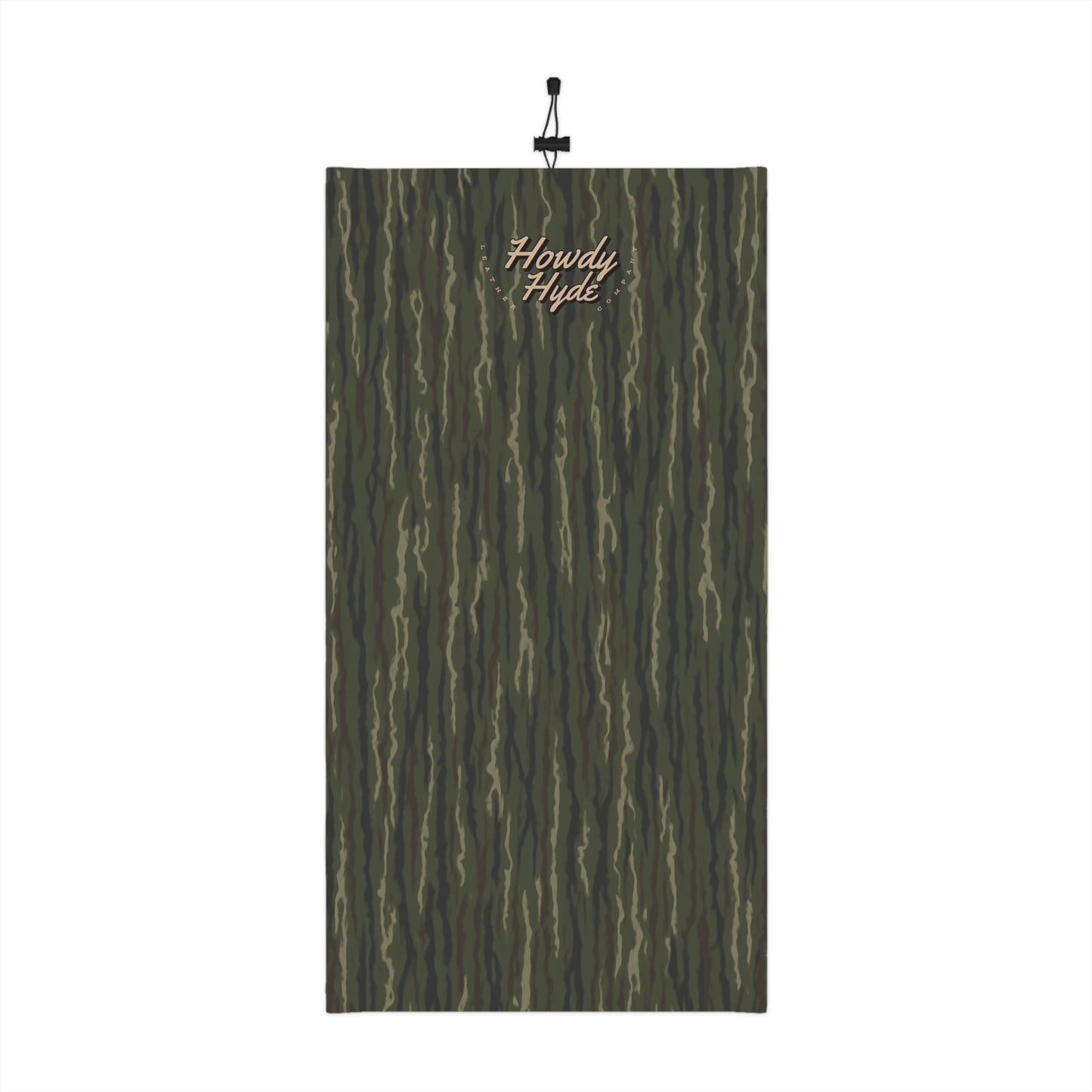 Camo Neck Gaiter With Drawstring