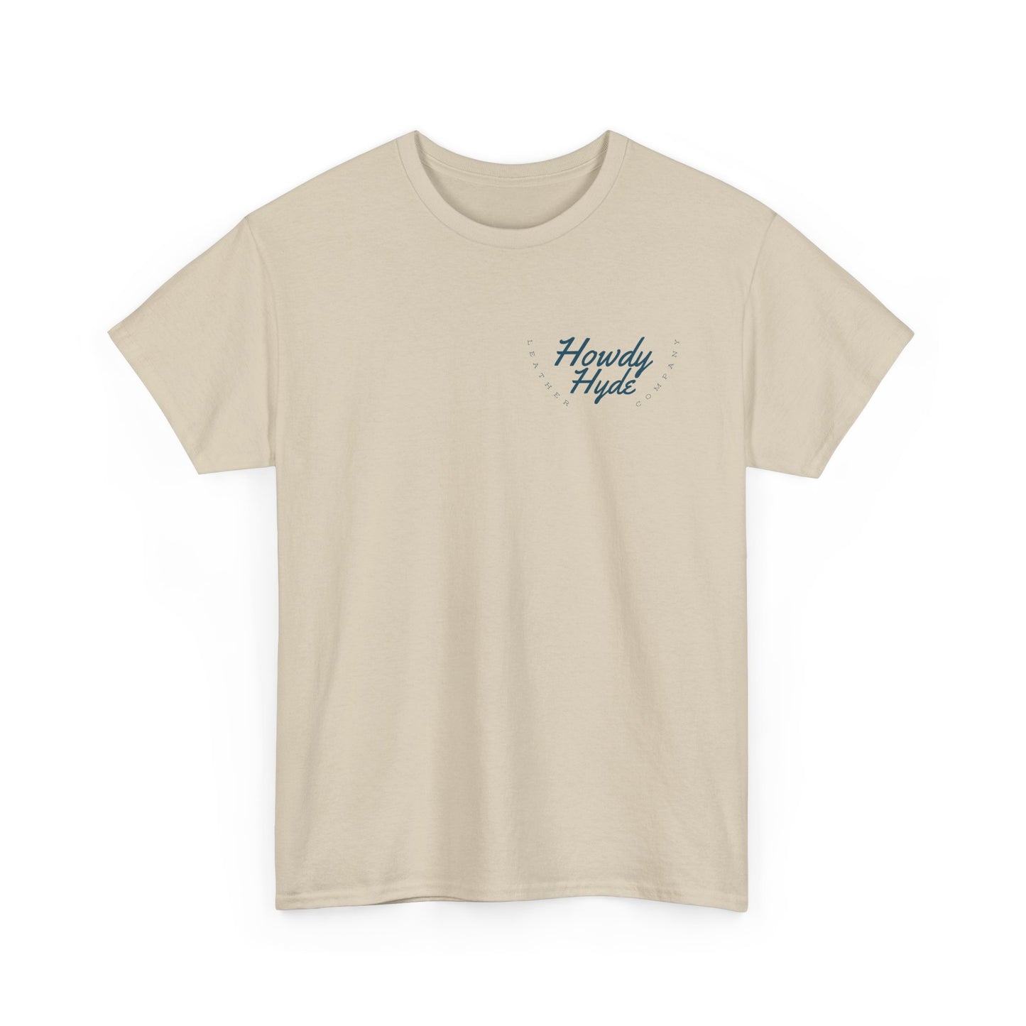 Howdy Hyde Deer Tee — American Flag & Rustic Woodland Graphic T‑Shirt