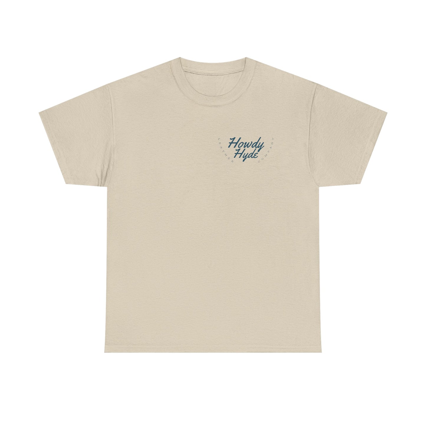 Howdy Hyde Deer Tee — American Flag & Rustic Woodland Graphic T‑Shirt
