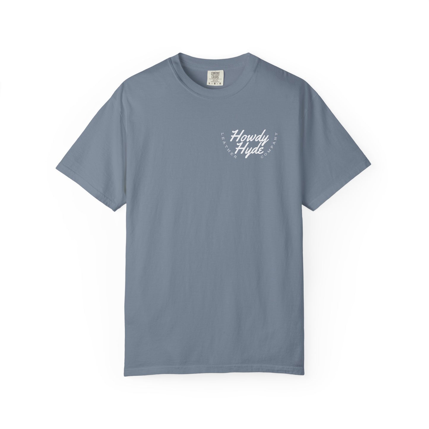 Howdy Hyde Dog T-Shirt — Patriotic Black Lab Tee with American Flag