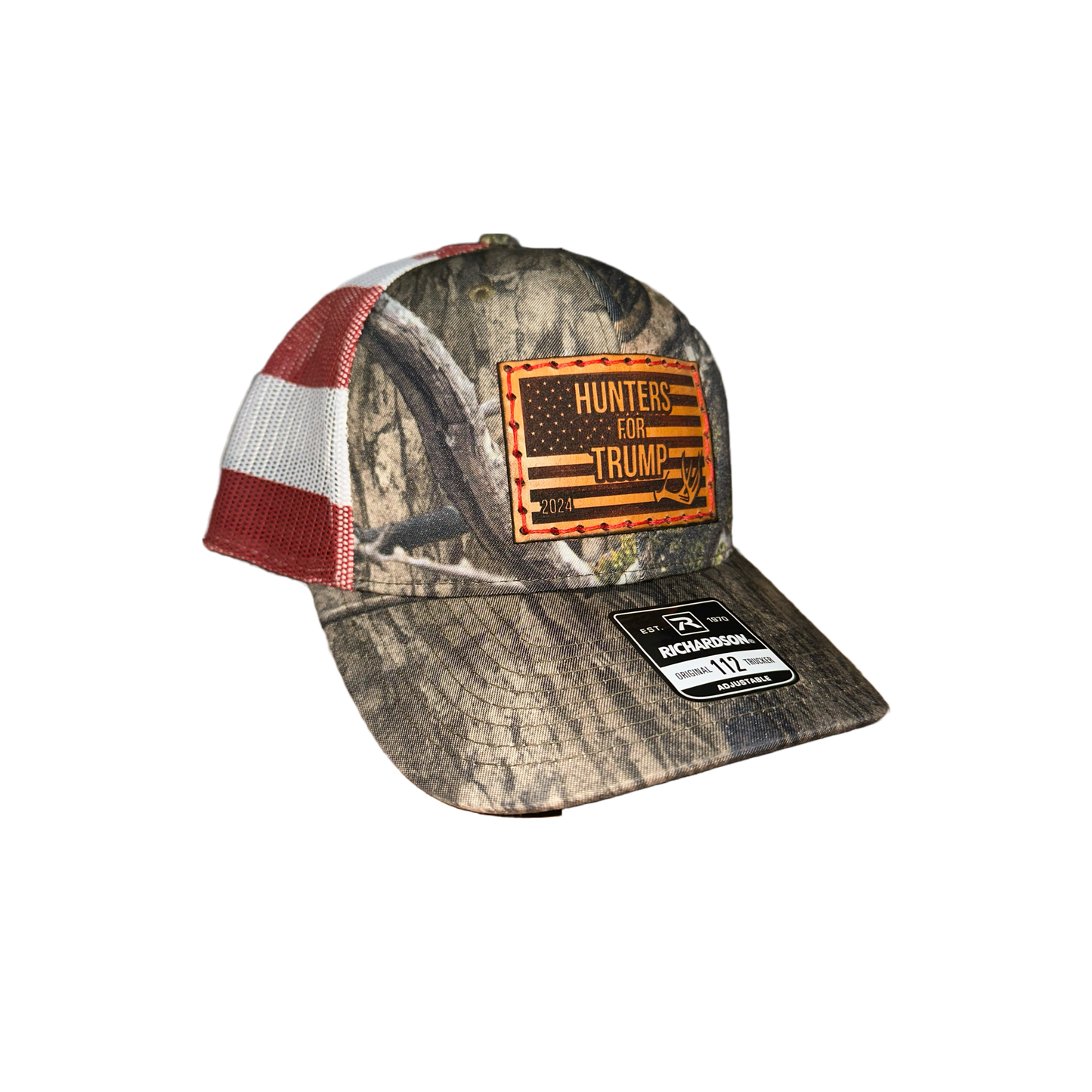 Hunters For Trump - Camo/ Stars and Stripes