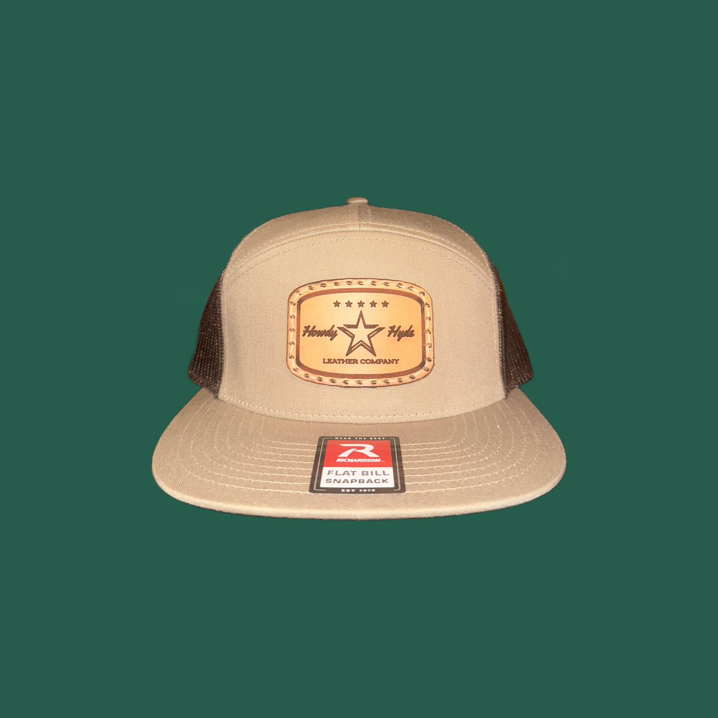 Howdy Star - Pale Khaki/ Coffee