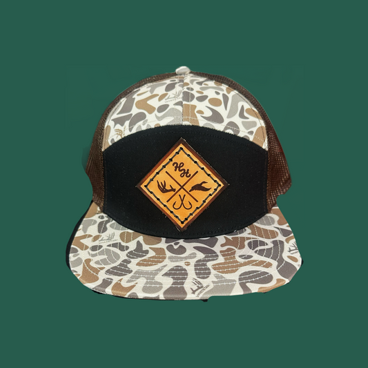 The X - Old School Camo / Black