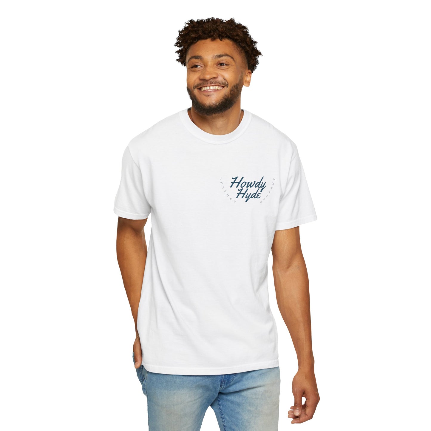 Howdy Hyde Deer T-Shirt — American Flag Patriotic Graphic Tee