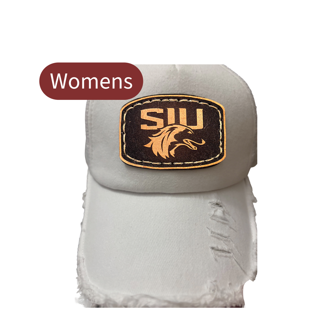 Distressed White Hat