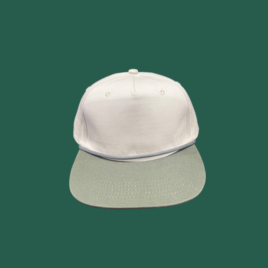 Cream & Hunter Green
