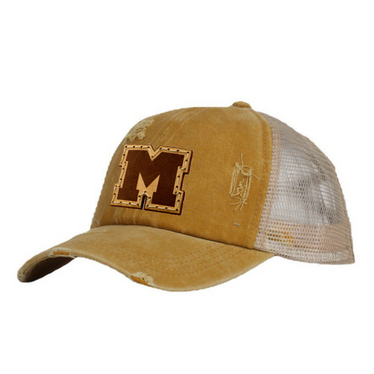 M Women’s Pony Tail Yellow